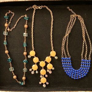 Three Piece Costume Jewelry Set